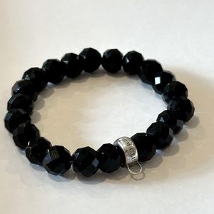 Thomas Sabo Charm Club bracelet in black obsidian
